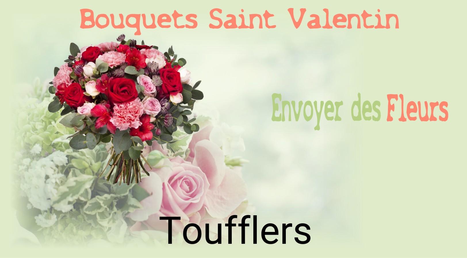 Roses de Saint-Valentin livrées à Toufflers